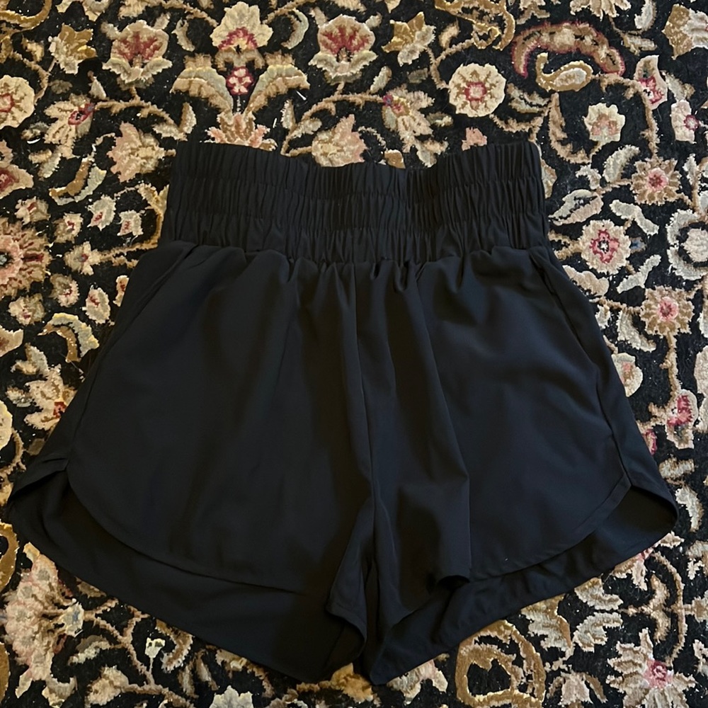 High Rise Running Shorts